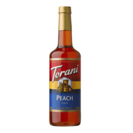 Torani Peach Syrup, 25.35 oz