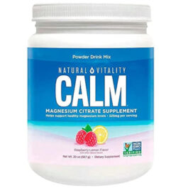 Natural Vitality Calm Magnesium Citrate Powder, 20 Ounces