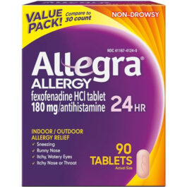 Allegra Allergy, 90 Tablets