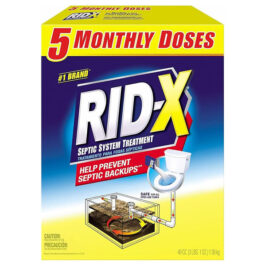 Rid-X Septic Tank System Treatment, 5 ct.