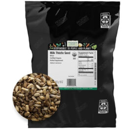 Frontier Co-op Organic Whole Milk Thistle Seed 1lb