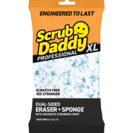 Scrub Daddy – XL DUAL-SIDED ERASER + SPONGE 1CT X 18