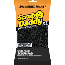 Scrub Daddy – XL STEEL MESH SCOUR PAD 1CT X 18