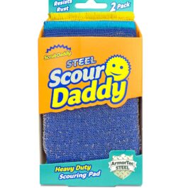 Scrub Daddy – SCOUR DADDY STEEL 2CT X 6 PDQ