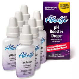 Alkalife® pH Booster Drops™ (Pack of 6)