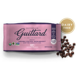 Guittard AKOMA ORGANIC EXTRA SEMISWEET CHOCOLATE CHIPS 10oz